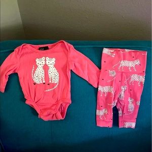 H&M newborn girls outfit